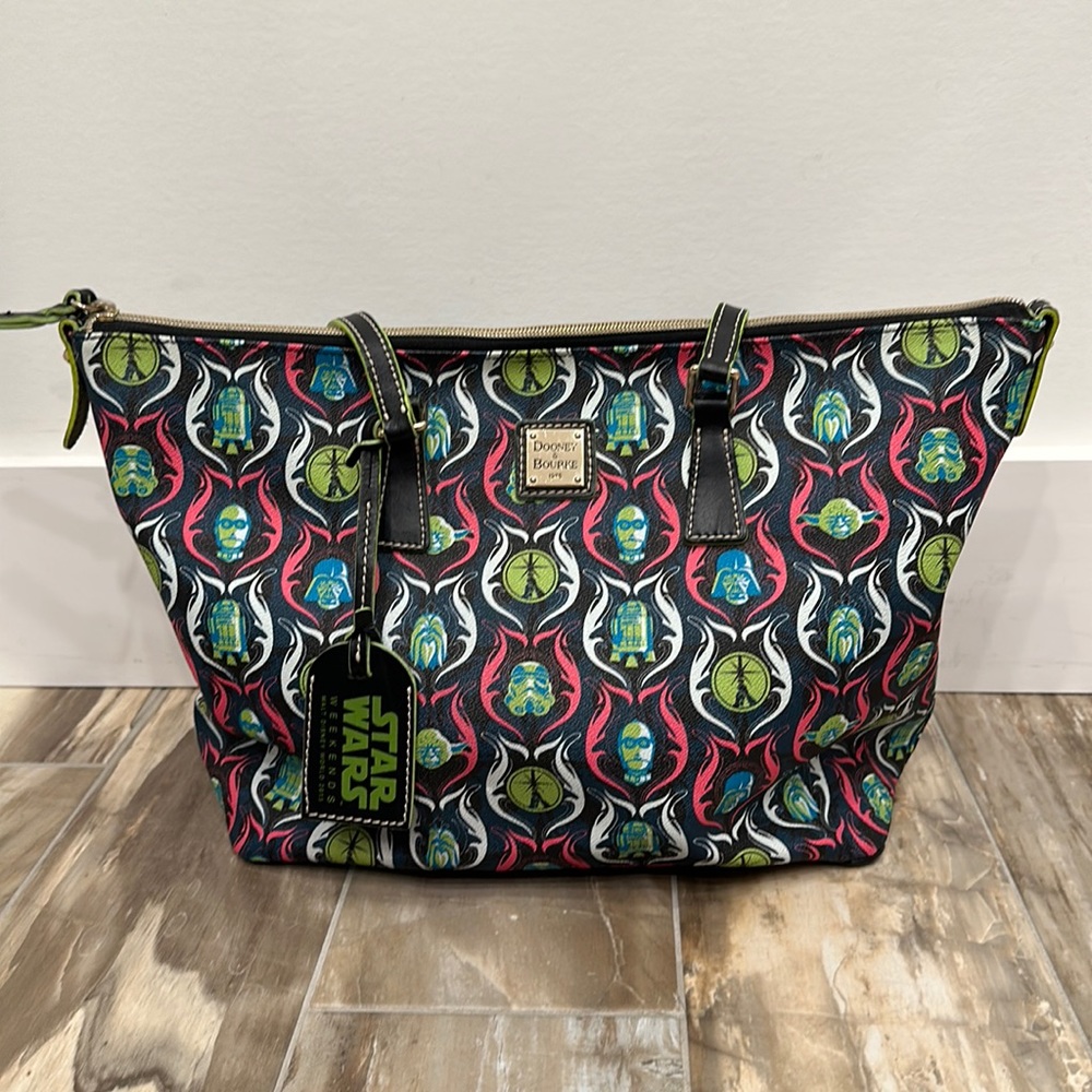 Dooney & Bourke Star Wars Tote - Black and Green